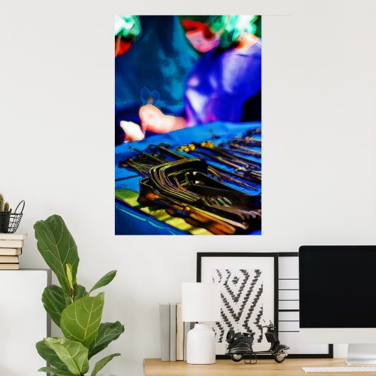 Poster Instruments Médicales (Bureau à domicile)