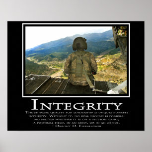 Poster intégrité