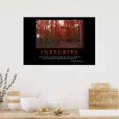 Poster intégrité (Cuisine)