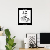 Poster intégrité-peut-avoir-été-fine-pour-abe-lincoln-mai (Bureau à domicile)