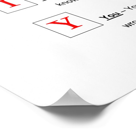 POSTER INTEGRITEIT (Hoek)