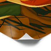 Poster Intellectuels de Martini de Noël Moderne du Milieu (Coin)