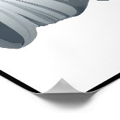 Poster Intelligence artificielle Art de Jésus avec bras d (Coin)