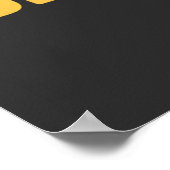 Poster Intelligence Artificielle Lazy Smarter Design drôl (Coin)
