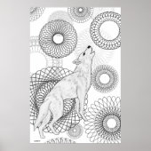 Poster Intelligent Wolf (Devant)