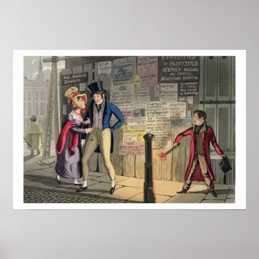 Poster Intempérance, plaque 5 de 'Le nécessaire qualifica (Devant)