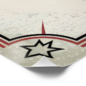 Poster Intemporel 19 juin | Fête de la liberté (Coin)