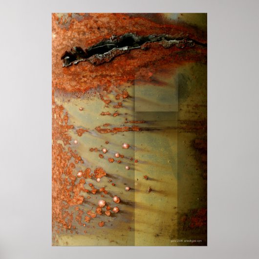 Poster Intensité intérieure par Gregory Gallo (Devant)