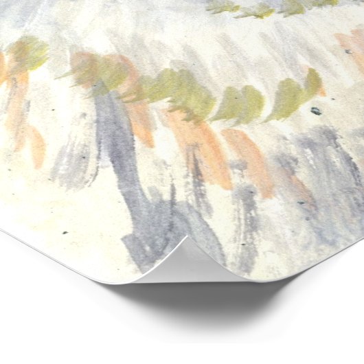 Poster Intensité - Le regard du faucon (Coin)