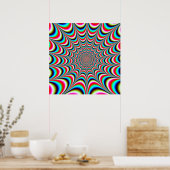 Poster "Intensité psychoactive indubitable" (Cuisine)