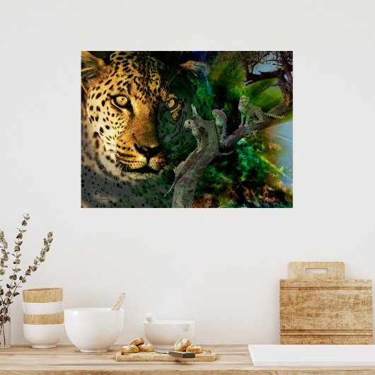 Poster Intensité vive (Cuisine)