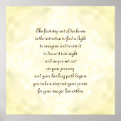 Poster Intention de guérison (Devant)