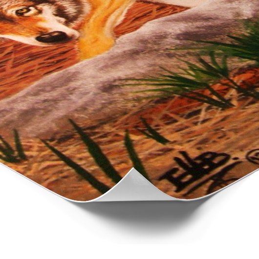 Poster Intention Grey (Coin)