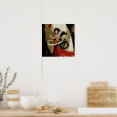 Poster Intention manifeste Witchy AI Art Matte Value (Cuisine)