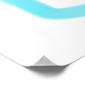 Poster Interaction dynamique des formes et des couleurs (Coin)