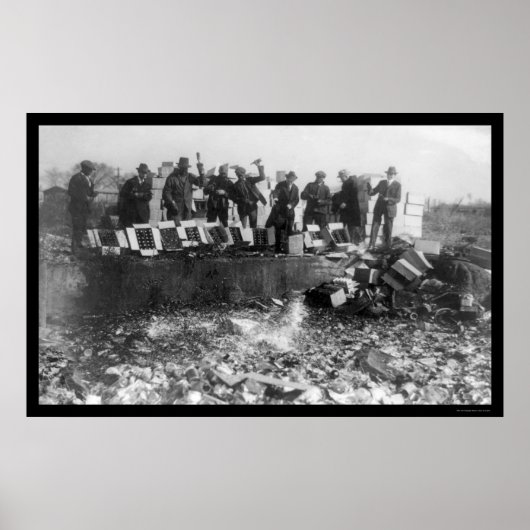 Poster Interdiction des bouteilles de bière cassantes 192 (Devant)