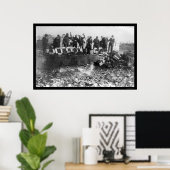 Poster Interdiction des bouteilles de bière cassantes 192 (Bureau à domicile)