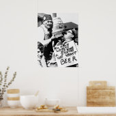 POSTER INTERDICTION - LES ANCIENS COMBATTANTS VEULENT DE  (Cuisine)