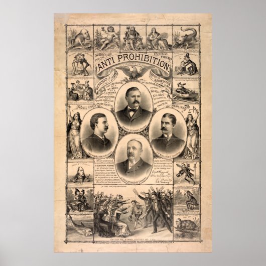 Poster Interdiction par Kurz & Allison (1888) (Devant)