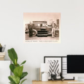 Poster Interdiction Whiskey Raid, Kilgore, TX 1931 (Bureau à domicile)