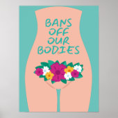 Poster Interdictions De Nos Corps Aqua (Devant)