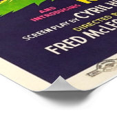 Poster Interdit Planète 1956 Film Vintage (Coin)