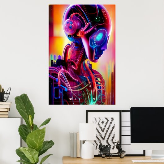 Poster Intérieur (Bureau à domicile)