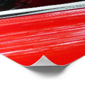 Poster Intérieur automobile des années 1960 vintage (Coin)