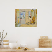 Poster Intérieur avec porte ouverte Matisse (Cuisine)