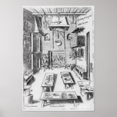 Poster Intérieur cuisine (Devant)