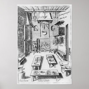 Poster Intérieur cuisine