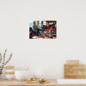 Poster Intérieur de diner rétro (Cuisine)