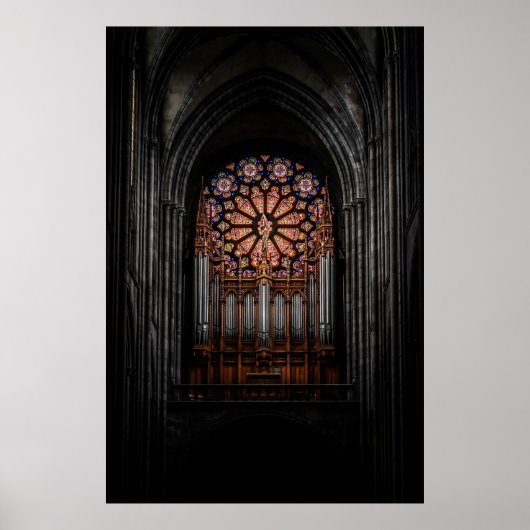 POSTER INTÉRIEUR DE LA CATHÉDRALE (Devant)