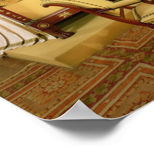 Poster Intérieur de la chambre de Napoléon I 1800-03 (Coin)