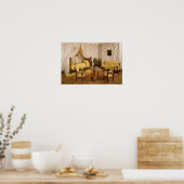 Poster Intérieur de la chambre de Napoléon I 1800-03 (Cuisine)
