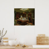 Poster Intérieur de la collection de Monsieur Sauvageot (Cuisine)