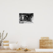 Poster Intérieur de la maison de Johann Sebastian Bach (Cuisine)