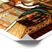 Poster Intérieur de la maison suédoise (mobilier et usten (Coin)