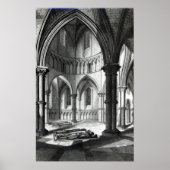 Poster Intérieur de l'église du Temple (Devant)