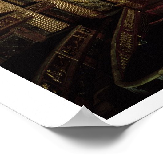 Poster Intérieur de l'Opéra, achevé en 1770 (re (Coin)