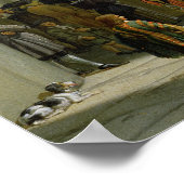 Poster Intérieur de l'Oude Kerk (Coin)