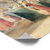 Poster Intérieur des Halles, 1835 (Coin)