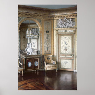 Poster Intérieur du boudoir de Marie Antoinette