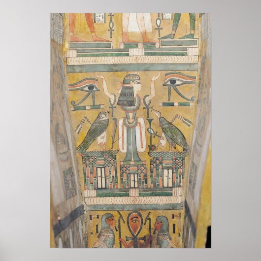 Poster Intérieur du cercueil d'Imenemipet (Devant)