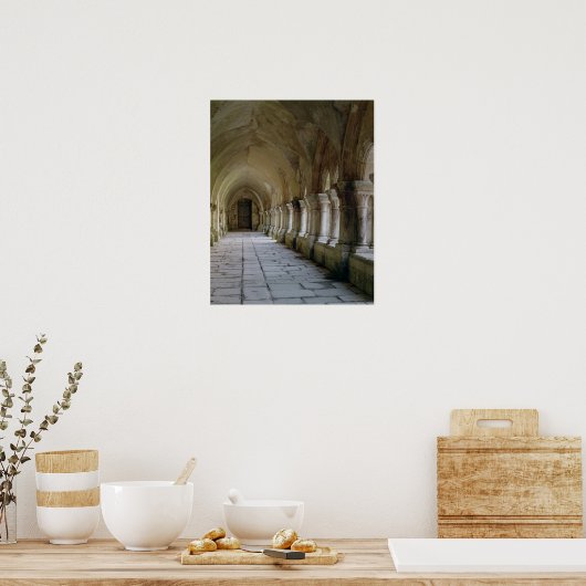Poster Intérieur du cloître (Cuisine)