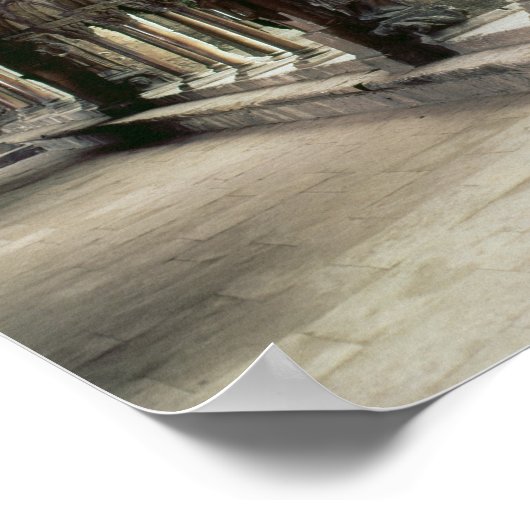 Poster Intérieur du cloître 2 (Coin)