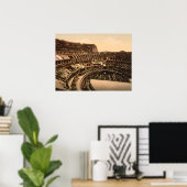 Poster Intérieur du Colisée, Rome, Italie (Bureau à domicile)