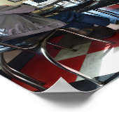 Poster Intérieur du dîner vintage (Coin)