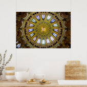 Poster Intérieur du dôme du bâtiment du Parlement (Cuisine)
