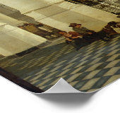 Poster Intérieur du Kerk Nieuwe (Coin)